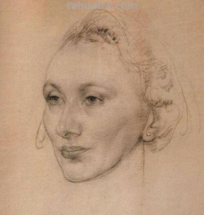 被列宾认为“俄罗斯最天才的画家”尼古拉·费欣素描高清作品80幅 - 图画吧TUHUABA