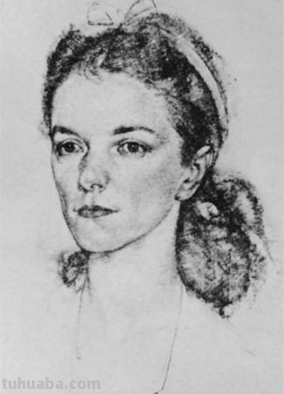 被列宾认为“俄罗斯最天才的画家”尼古拉·费欣素描高清作品80幅 - 图画吧TUHUABA