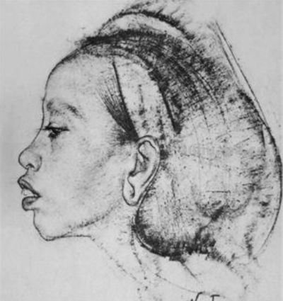 被列宾认为“俄罗斯最天才的画家”尼古拉·费欣素描高清作品80幅 - 图画吧TUHUABA