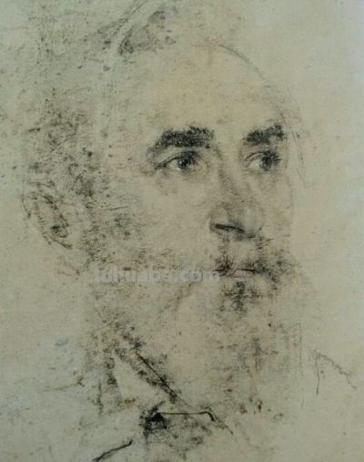 被列宾认为“俄罗斯最天才的画家”尼古拉·费欣素描高清作品80幅 - 图画吧TUHUABA