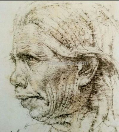 被列宾认为“俄罗斯最天才的画家”尼古拉·费欣素描高清作品80幅 - 图画吧TUHUABA