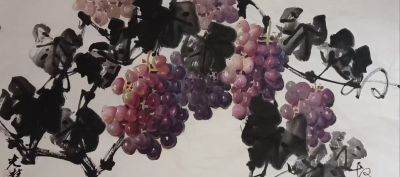 鲜光慧 || 《葡萄园中色彩鲜,生机盎然满眼舒》国画一组欣赏 - 今日头条 鲜光慧 || 《葡萄园中色彩鲜,生机盎然满眼舒》国画一组欣赏 - 图画吧TUHUABA