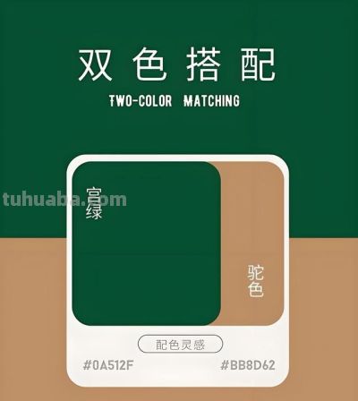 色彩搭配 春日5套绿色系配色，把高级感焊在身上 - 图画吧TUHUABA