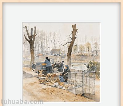 这种 AI生成的“水彩效果”图有没有必要？ - 图画吧TUHUABA