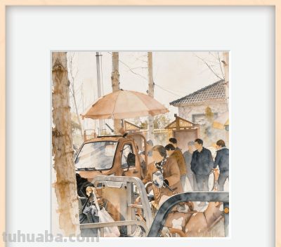 这种 AI生成的“水彩效果”图有没有必要？ - 图画吧TUHUABA