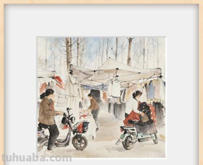 这种 AI生成的“水彩效果”图有没有必要？ - 图画吧TUHUABA