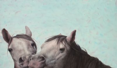 长海·“马”语 | 以水彩为媒，解草原灵驹之语 - 图画吧TUHUABA