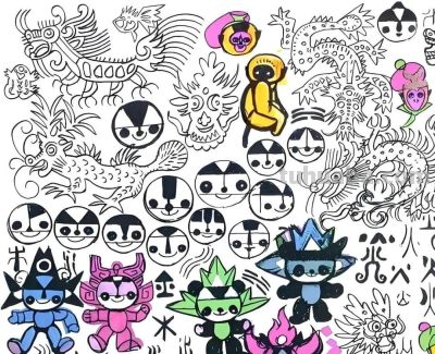 向美而生：韩美林艺术世界的无界之境 - 图画吧TUHUABA