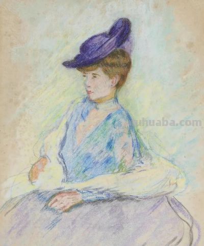 法国印象派画家阿尔芒德·基约曼人物油画作品欣赏 - 图画吧TUHUABA