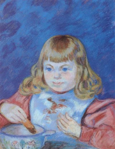 法国印象派画家阿尔芒德·基约曼人物油画作品欣赏 - 图画吧TUHUABA