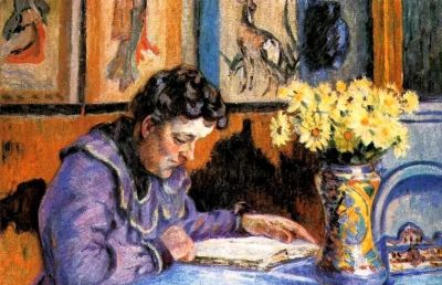 法国印象派画家阿尔芒德·基约曼人物油画作品欣赏 - 图画吧TUHUABA