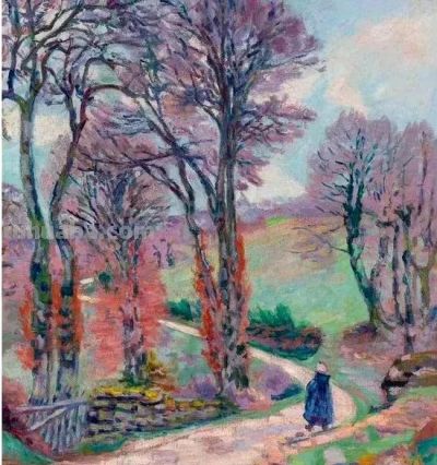 法国印象派画家阿尔芒德·基约曼人物油画作品欣赏 - 图画吧TUHUABA