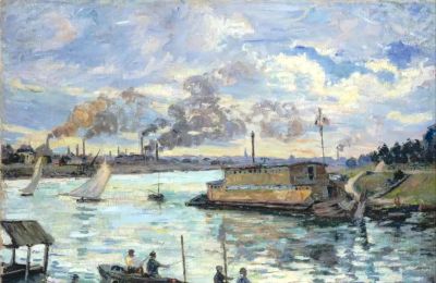 法国印象派画家阿尔芒德·基约曼人物油画作品欣赏 - 图画吧TUHUABA