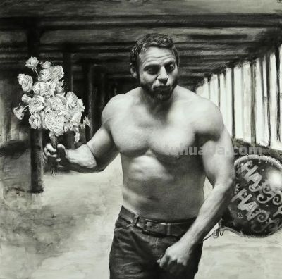 国外造型大神素描作品 - 图画吧TUHUABA