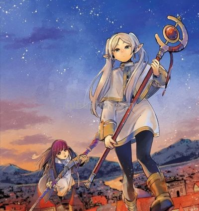 不露脸都能封神，妹子cos芙莉莲角色，这眼神一整个精准拿捏 - 图画吧TUHUABA