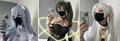 不露脸都能封神，妹子cos芙莉莲角色，这眼神一整个精准拿捏 - 图画吧TUHUABA