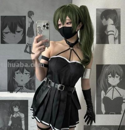 不露脸都能封神，妹子cos芙莉莲角色，这眼神一整个精准拿捏 - 图画吧TUHUABA