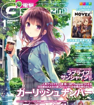 渡航新作《girlish number》动画化 讲述声优故事 - 图画吧TUHUABA