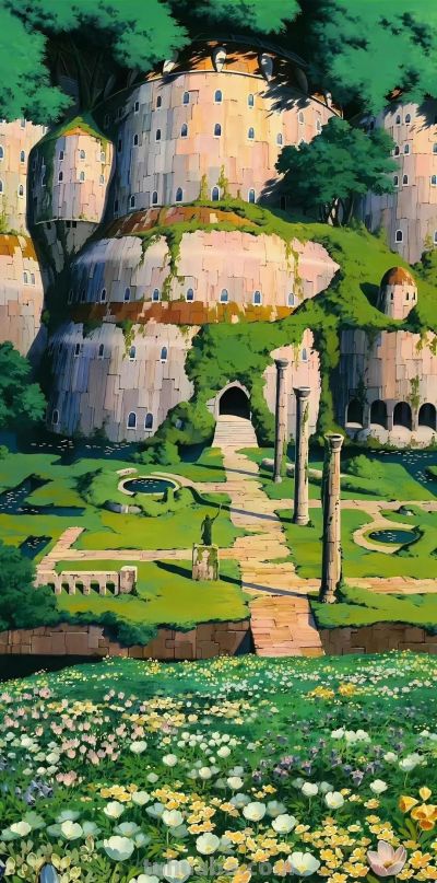 宫崎骏动漫壁纸｜每一张都很喜欢 - 图画吧TUHUABA