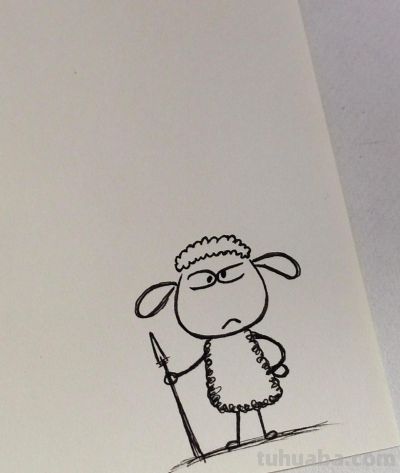 摸鱼合集简笔画大全 - 图画吧TUHUABA