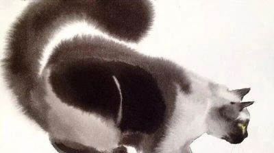 这位老外画猫，厉害！ - 图画吧TUHUABA