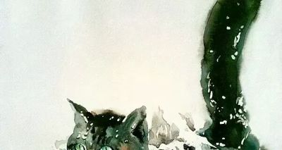 这位老外画猫，厉害！ - 图画吧TUHUABA