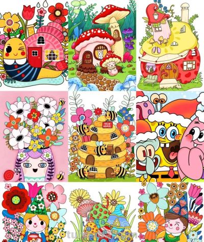 老师必收藏的简笔画！打印出来吧！ - 图画吧TUHUABA