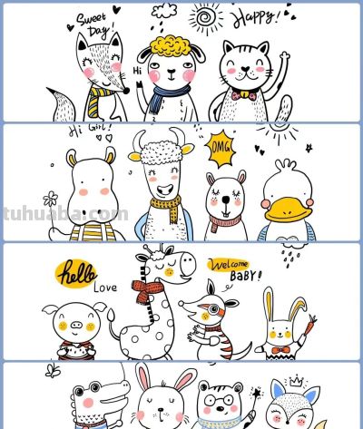 老师必收藏的简笔画！打印出来吧！ - 图画吧TUHUABA