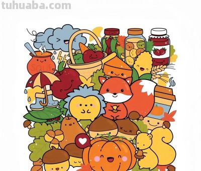 简笔画大杂烩 - 图画吧TUHUABA