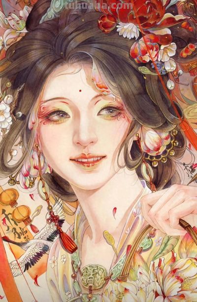 被这第一张人物插画暖到！她笑的瞬间，像把阳光揉进了画里 - 今日头条