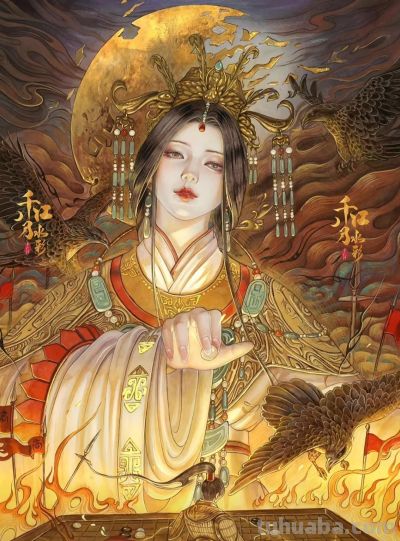 被这第一张人物插画暖到！她笑的瞬间，像把阳光揉进了画里 - 图画吧TUHUABA