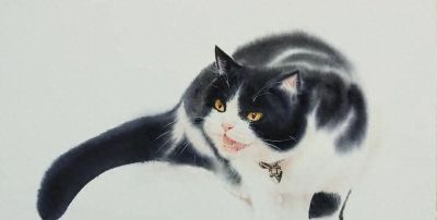 【绘画参考】水彩画家 Chatchawarn Ruksa 笔下慵懒又可爱的猫咪 - 今日头条