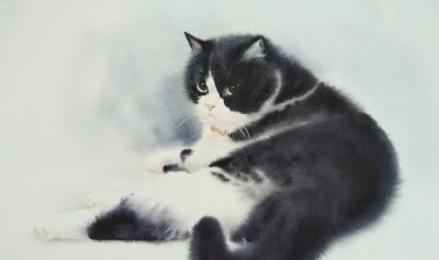 【绘画参考】水彩画家 Chatchawarn Ruksa 笔下慵懒又可爱的猫咪 - 今日头条 【绘画参考】水彩画家 Chatchawarn Ruksa 笔下慵懒又可爱的猫咪 - 图画吧TUHUABA