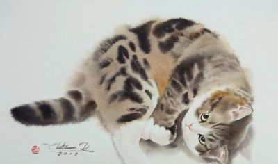 【绘画参考】水彩画家 Chatchawarn Ruksa 笔下慵懒又可爱的猫咪 - 今日头条 【绘画参考】水彩画家 Chatchawarn Ruksa 笔下慵懒又可爱的猫咪 - 图画吧TUHUABA