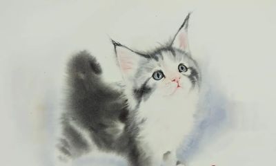 【绘画参考】水彩画家 Chatchawarn Ruksa 笔下慵懒又可爱的猫咪 - 今日头条 【绘画参考】水彩画家 Chatchawarn Ruksa 笔下慵懒又可爱的猫咪 - 图画吧TUHUABA