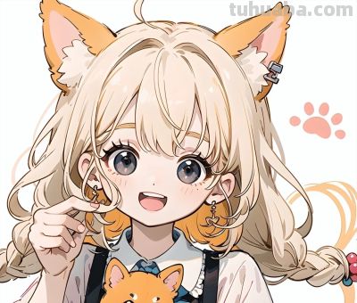 可爱女生动漫头像 - 图画吧TUHUABA