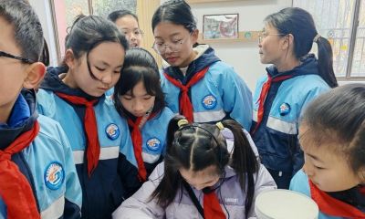 城乡学子手牵手，文化传承绘新篇——怀宁县振宁小学联合石镜学校“英语话黄梅”手抄报比赛圆满落幕 - 图画吧TUHUABA