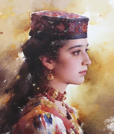 Ai水彩，不给参考图，纯文本生图，结果会怎么样呢？ - 图画吧TUHUABA