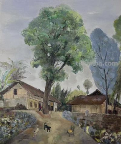 魏蜻油画作品赏析 - 图画吧TUHUABA