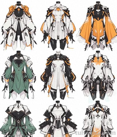 服装款式绘画参考素材！ - 今日头条