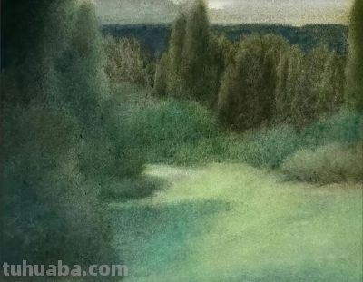 【DeepSeek谈艺】柳迪·水彩画 | 有未尽的山水之意，亦有澄明之境 - 图画吧TUHUABA