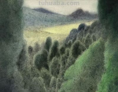 【DeepSeek谈艺】柳迪·水彩画 | 有未尽的山水之意，亦有澄明之境 - 图画吧TUHUABA