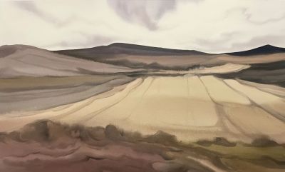 【DeepSeek谈艺】柳迪·水彩画 | 有未尽的山水之意，亦有澄明之境 - 图画吧TUHUABA