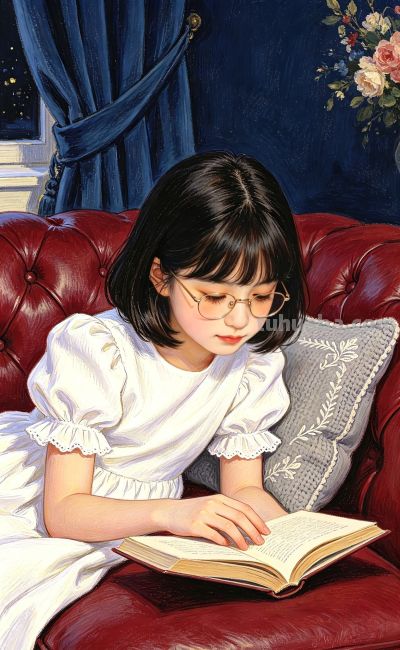 超精细彩铅画:静谧时光‖美图分享 - 图画吧TUHUABA
