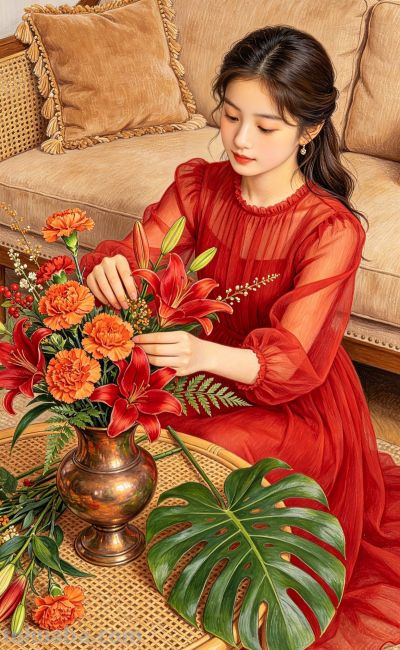 超精细彩铅画:静谧时光‖美图分享 - 图画吧TUHUABA