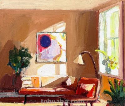 色彩明快、笔触松弛的油画 | Richard Claremont - 图画吧TUHUABA