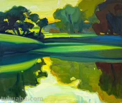 色彩明快、笔触松弛的油画 | Richard Claremont - 图画吧TUHUABA