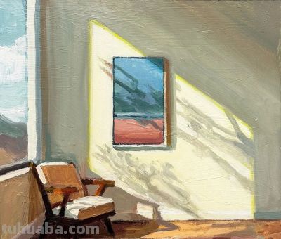 色彩明快、笔触松弛的油画 | Richard Claremont - 图画吧TUHUABA