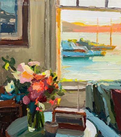 色彩明快、笔触松弛的油画 | Richard Claremont - 图画吧TUHUABA