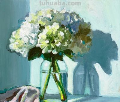 色彩明快、笔触松弛的油画 | Richard Claremont - 图画吧TUHUABA